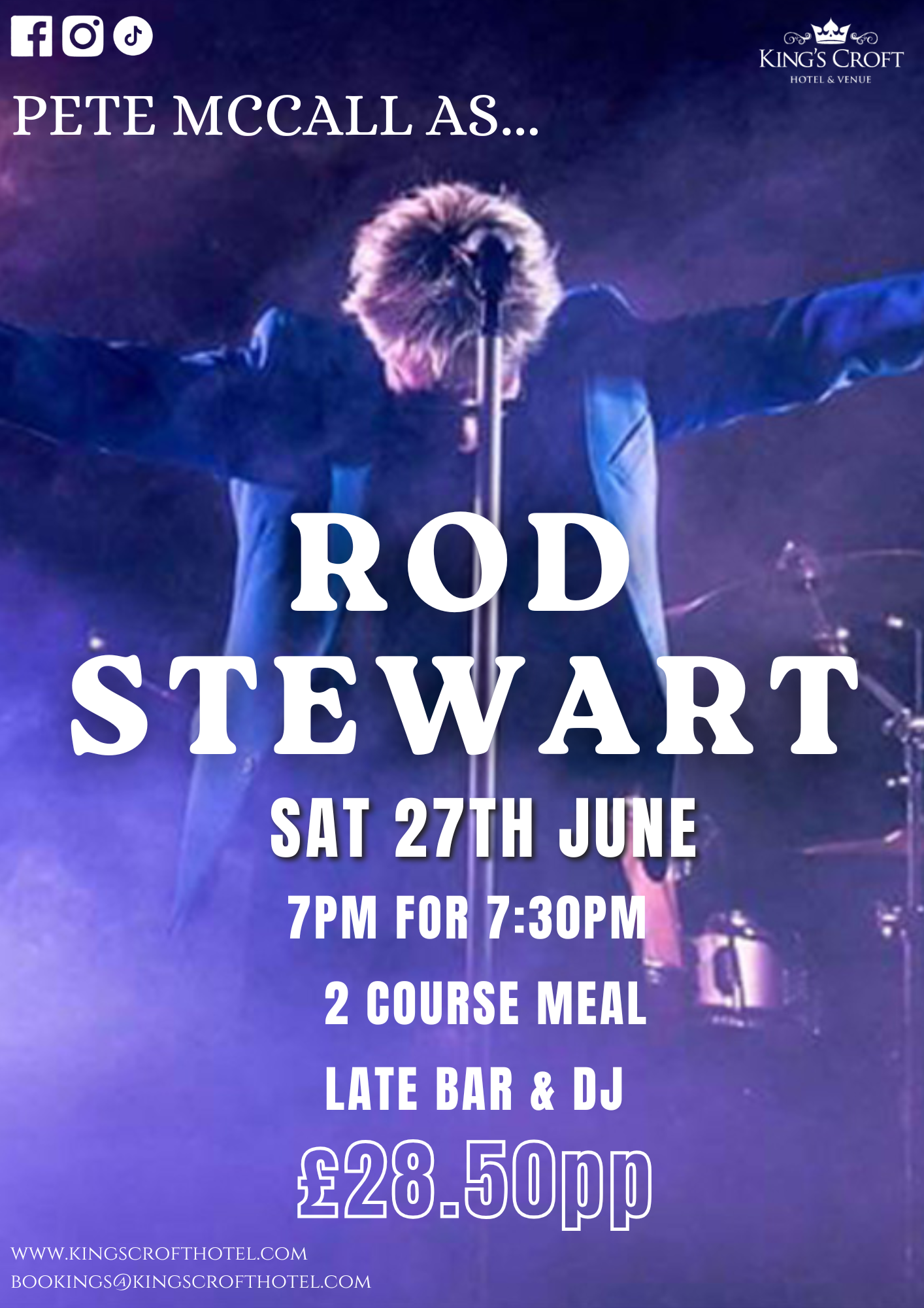 Rod Stewart by Pete McCall