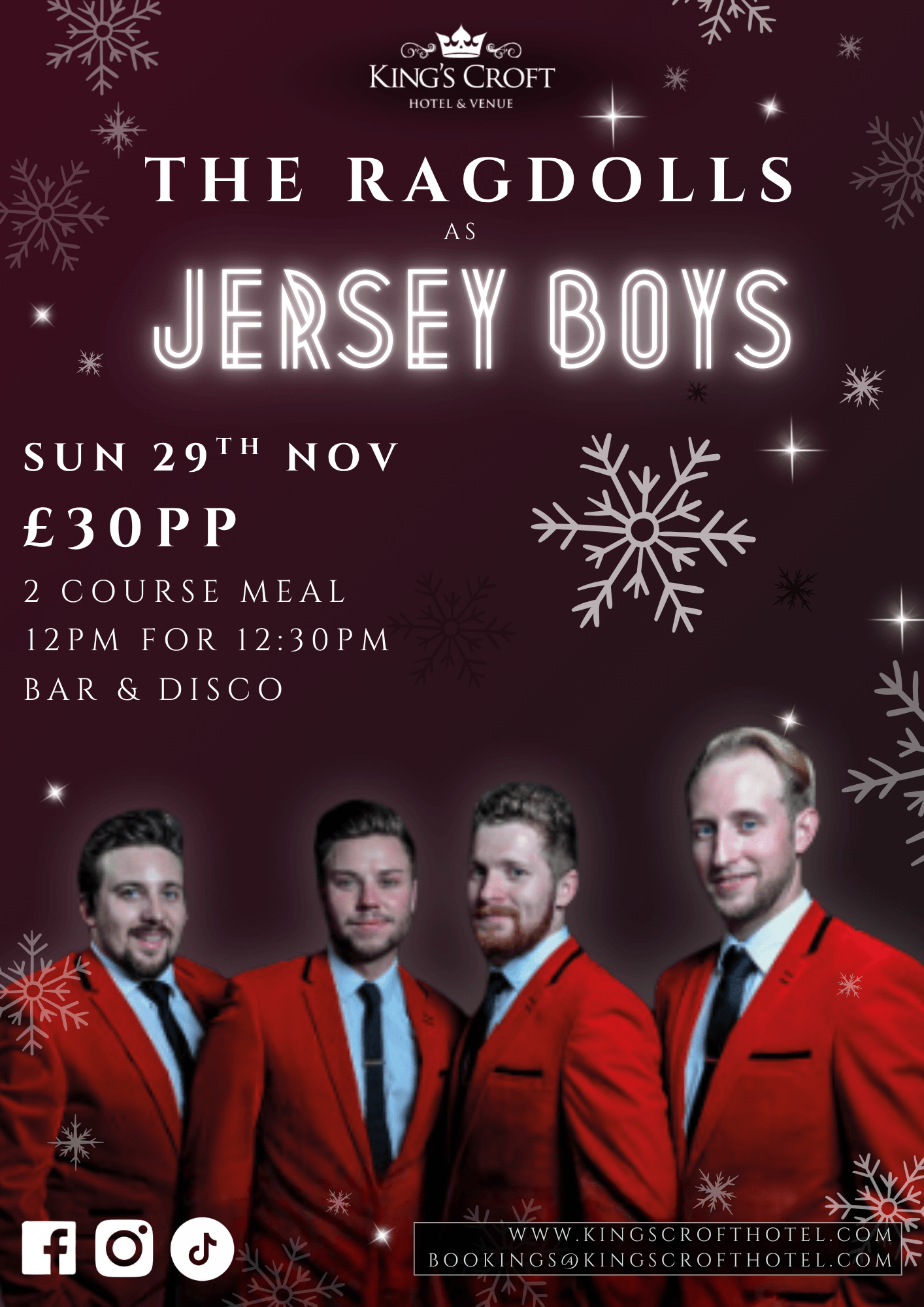 Lunch with Jersey Boys