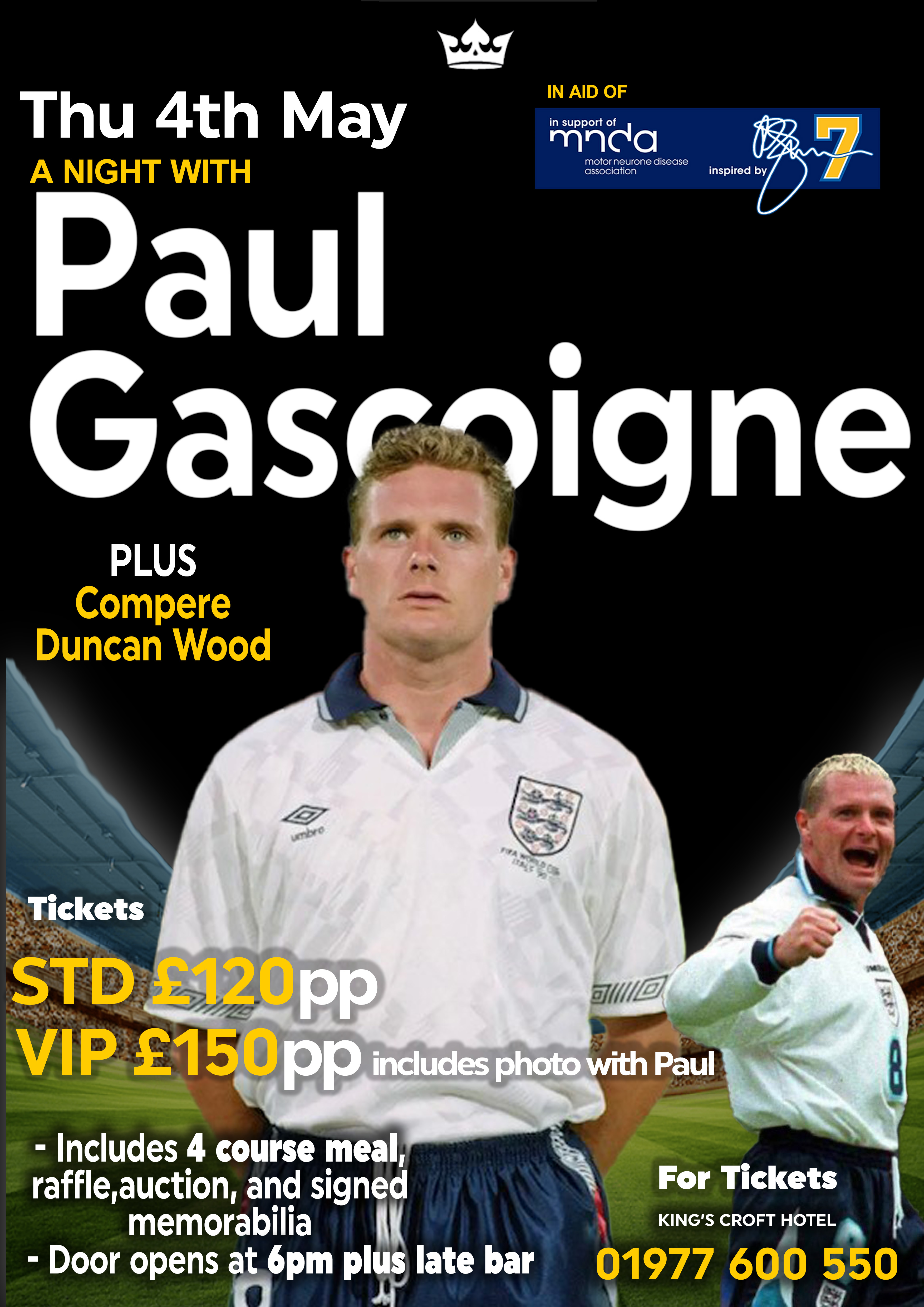 A Night with Paul Gascoigne