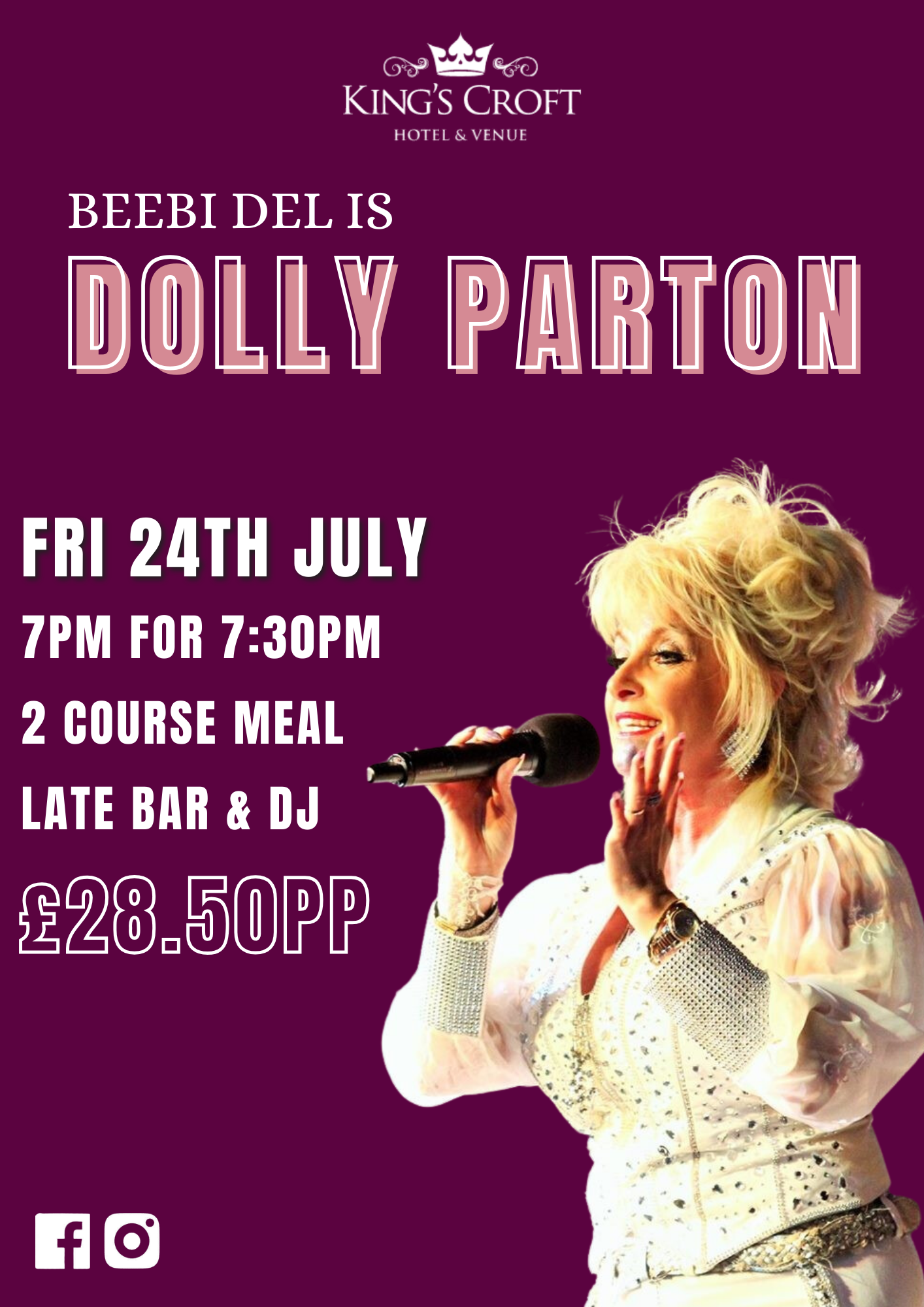 Beebi Del as Dolly Parton