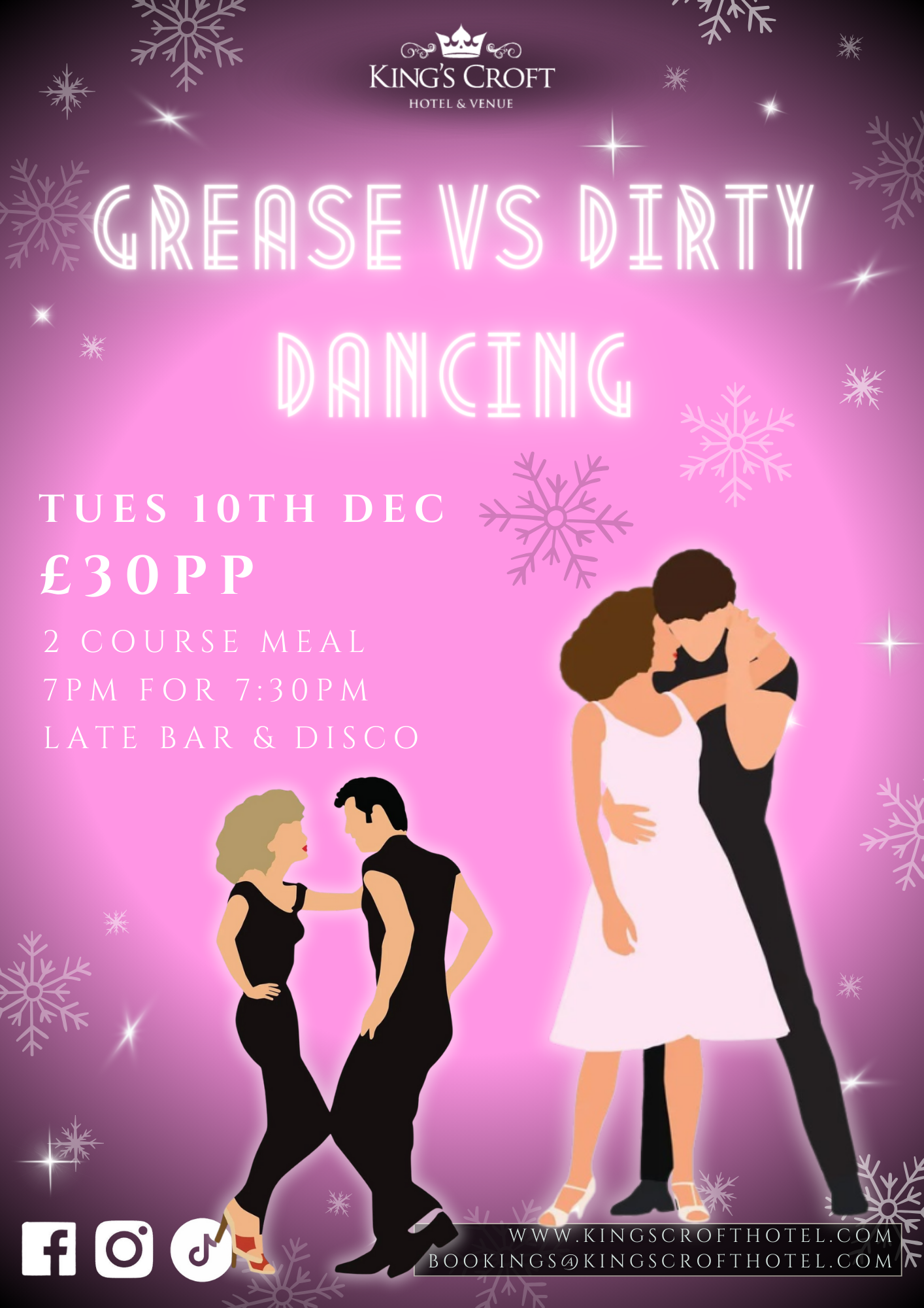 Grease Vs Dirty Dancing - 10th December