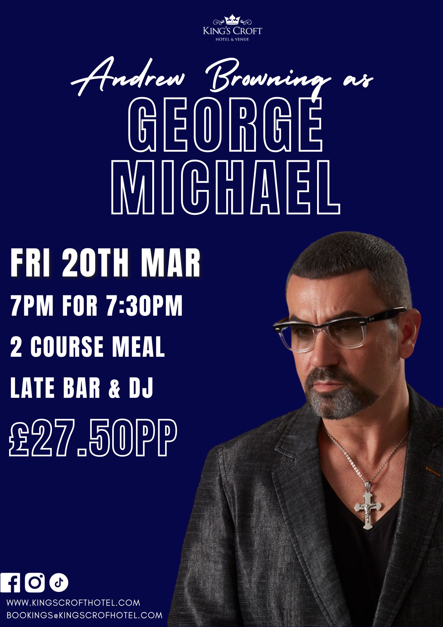 Andrew Browning as George Michael