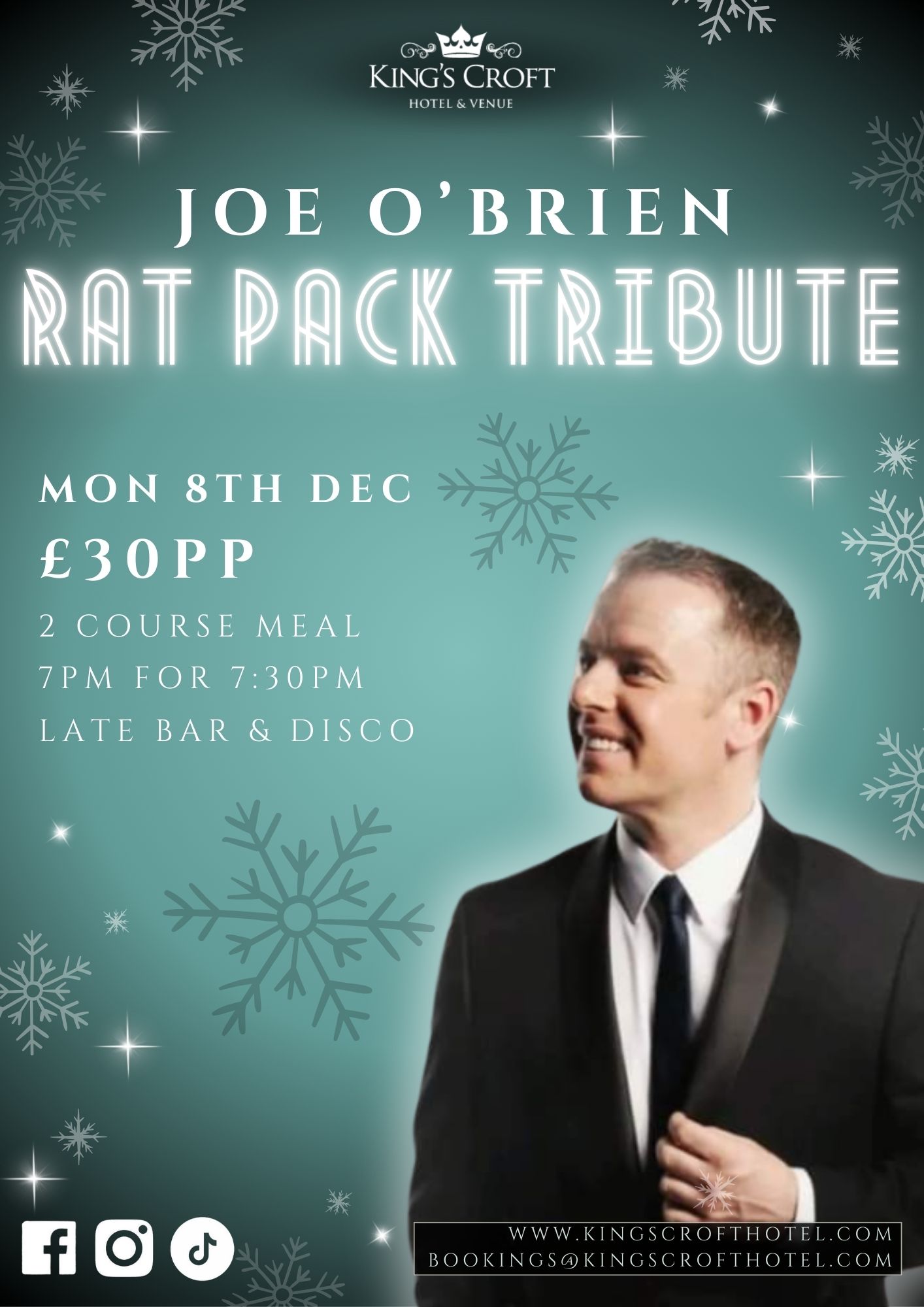 Christmas Dinner With Joe O'Brien ' Rat Pack'