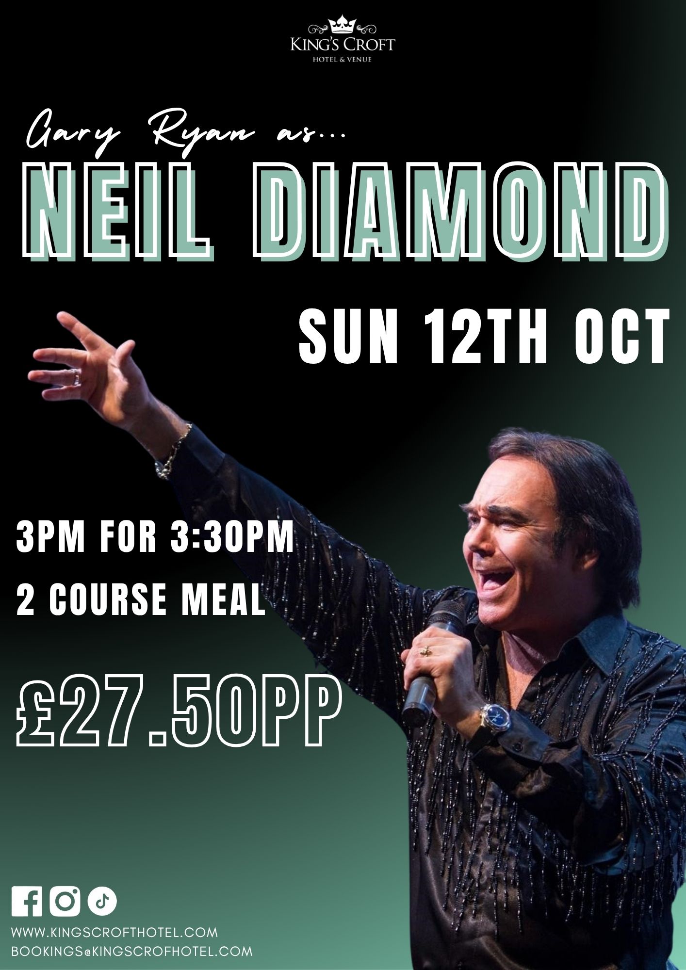 Gary Peace as Neil Diamond