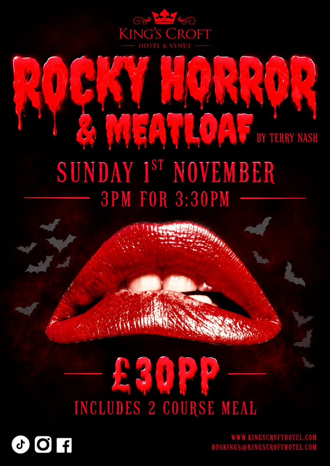Rocky Horror & Meatloaf - Sunday 1st Nov