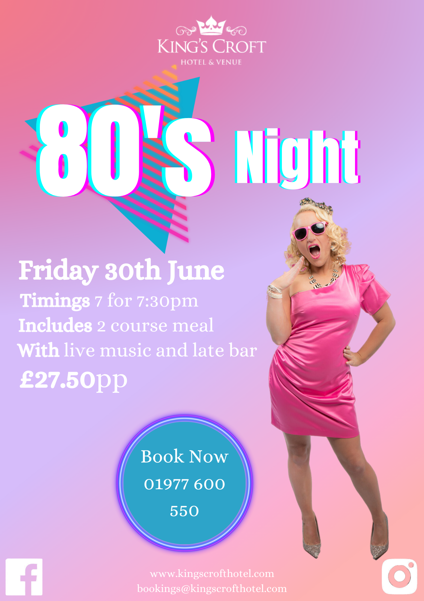 80s Party Night *30th June*