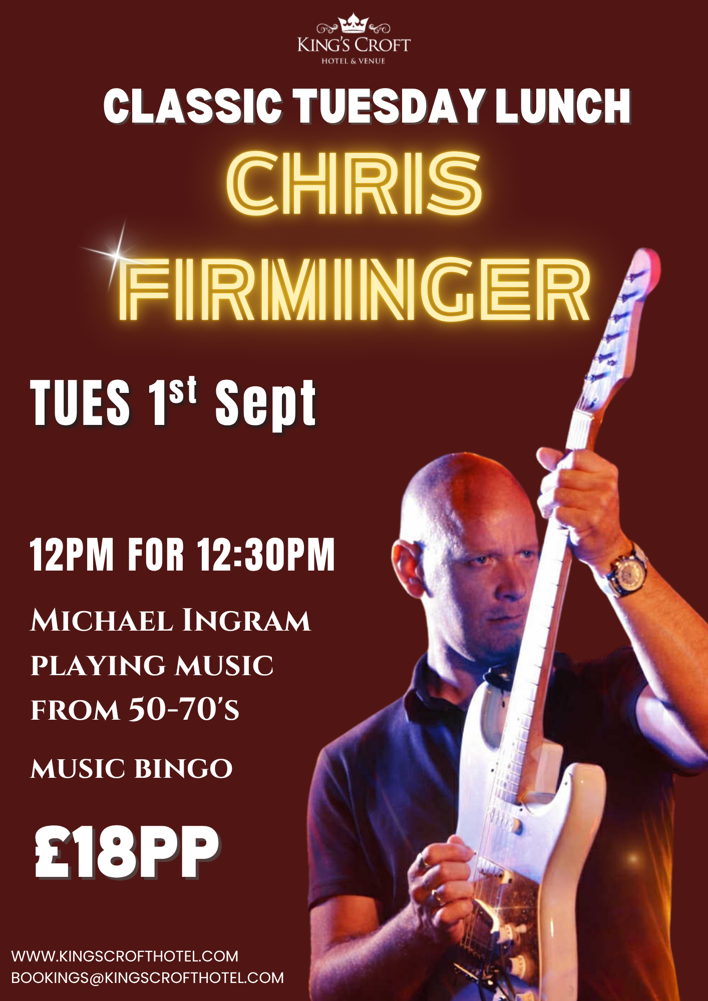 Classic Tuesday with Chris Firminger