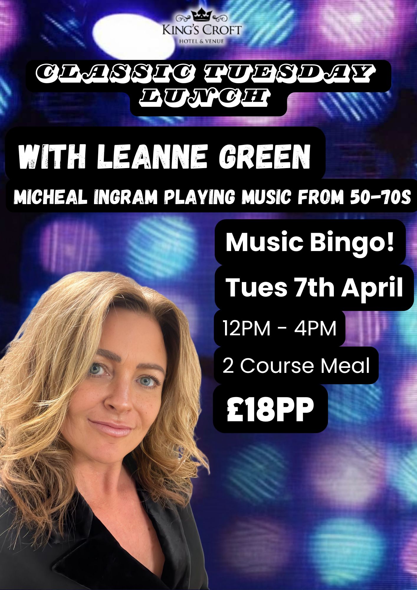 Classic Tuesday Lunch with Leanne Green