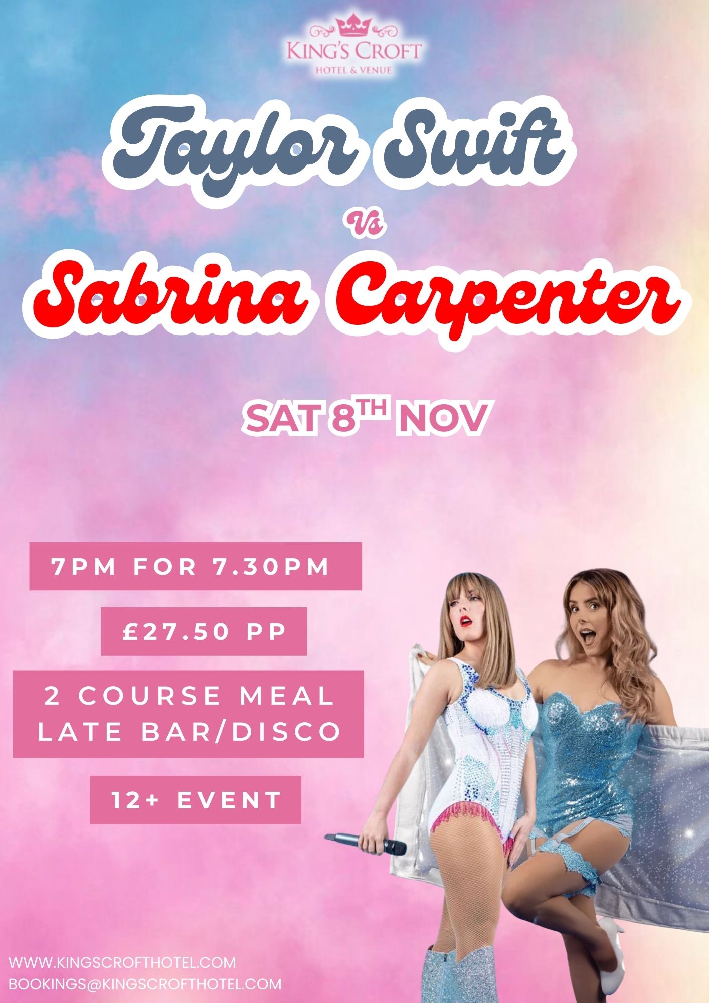 Taylor Swift vs Sabrina Carpenter by Vikki Earle