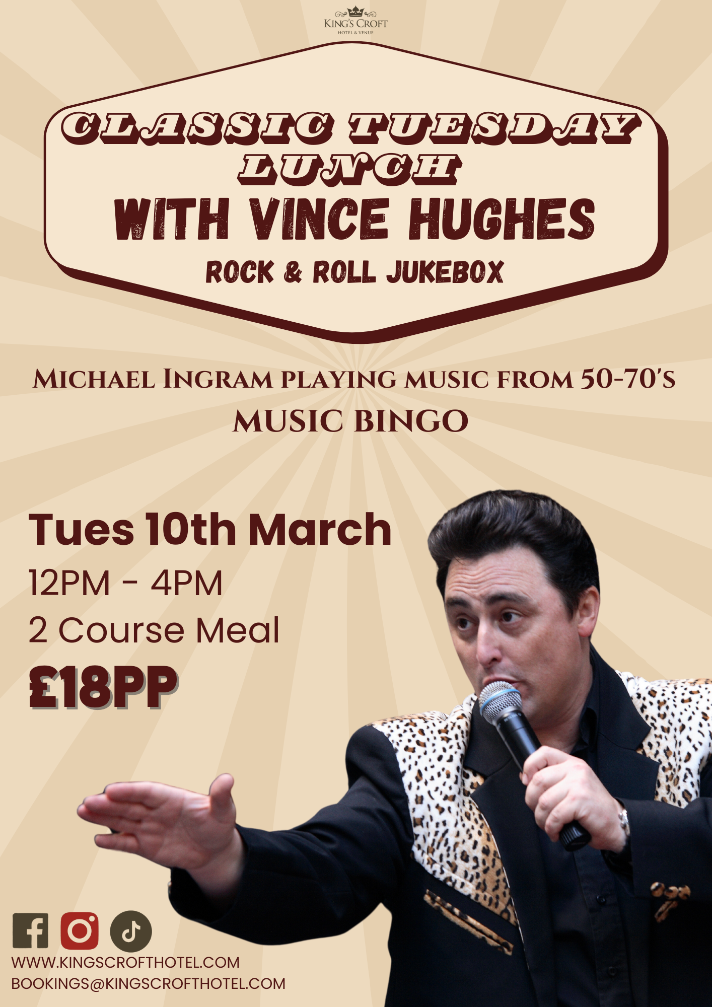 Classic Tuesday Lunch with Vince Hughes